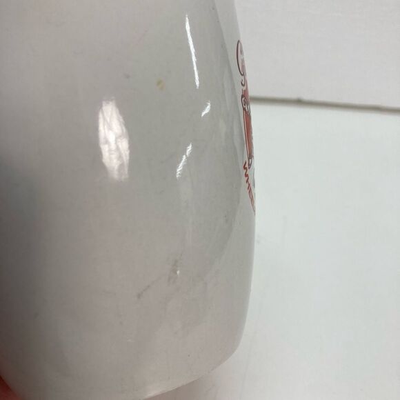 The Girls Wheels Through Time Large Coffee Mug Red White Biker Babes Souviener - Picture 12 of 12